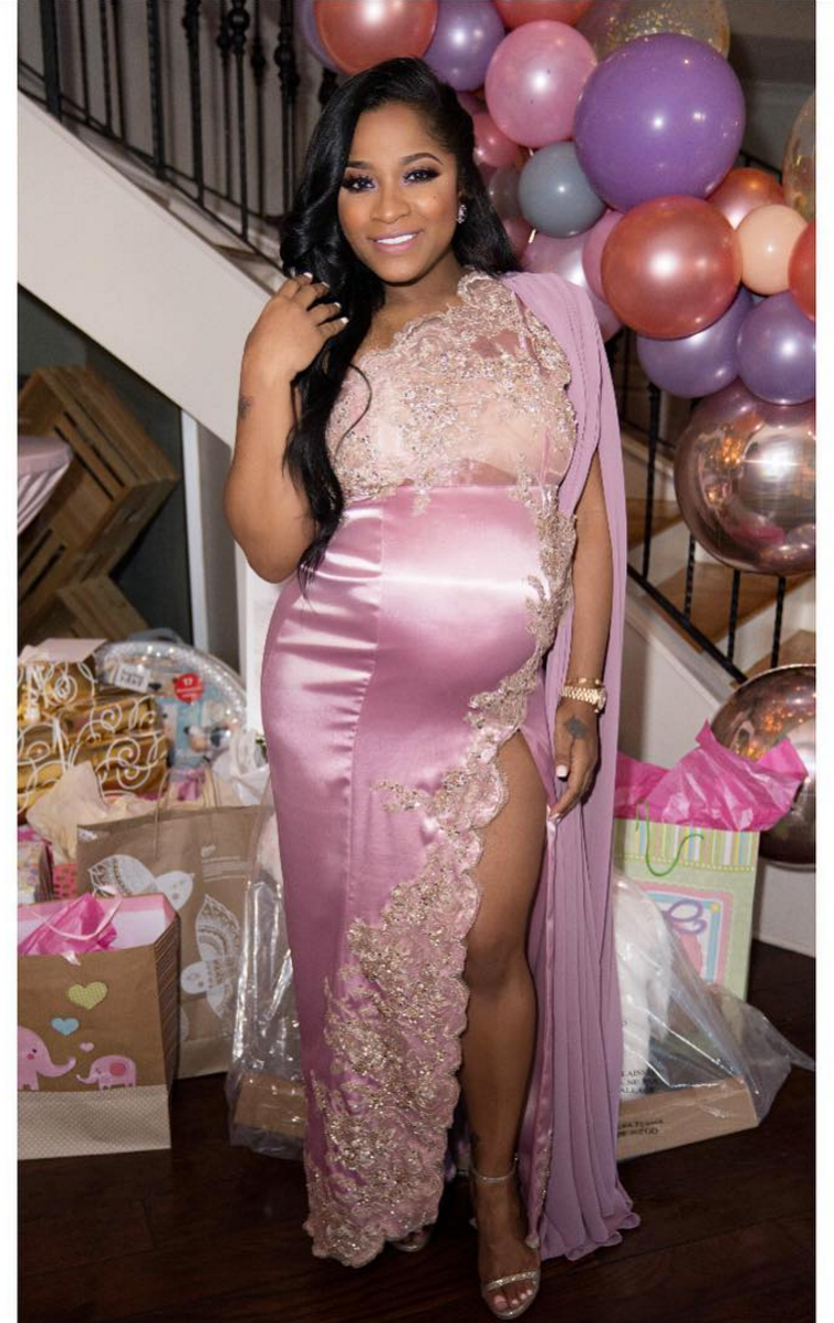 Toya Wright Hosts Gorgeous Baby Shower In Atlanta, Publicly Confirms Identity Of Her Child’s Father